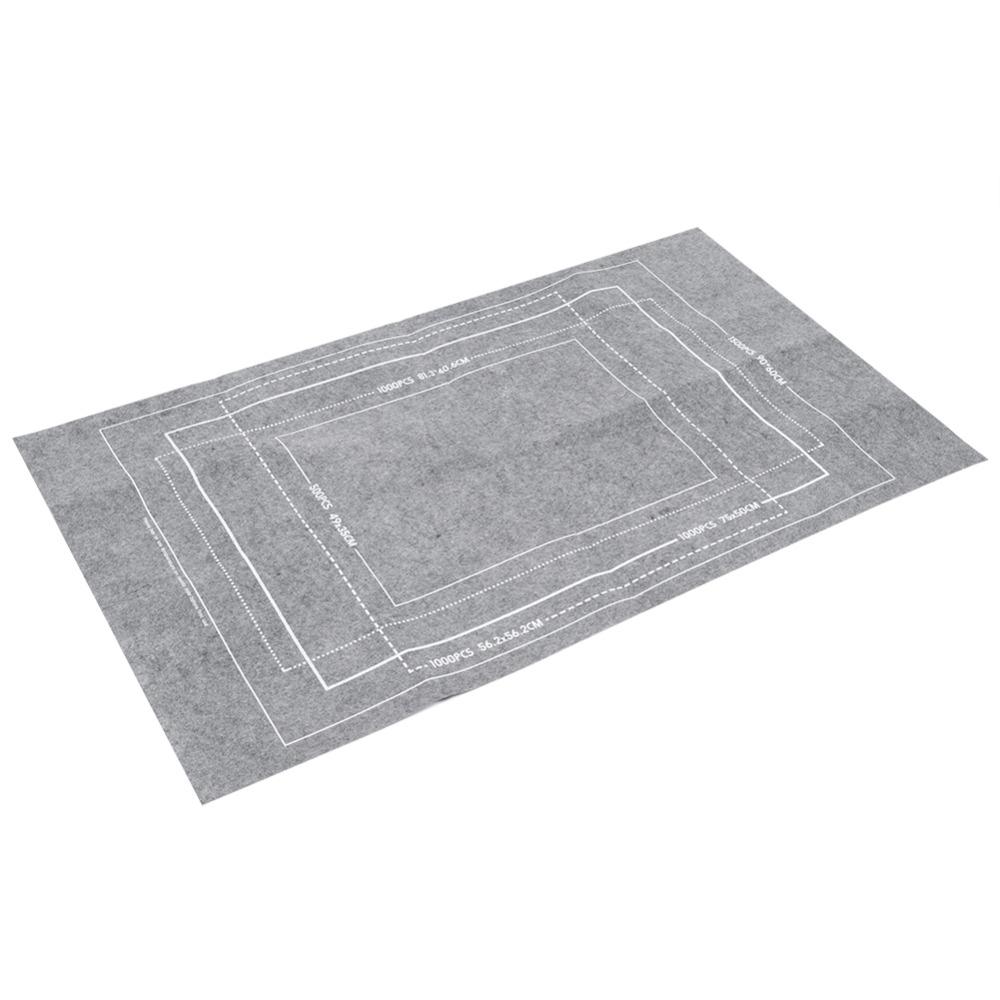 Gray Puzzle Mat Felt Cloth Puzzle Storage Mat Puzzle Accessories Puzzles Blanket Household Use