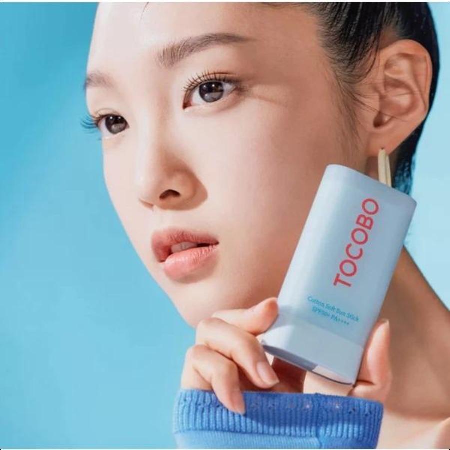 TOCOBO Хлопковый Мягкий Солнцезащитный Стикер SPF50+ PA++++ 19г