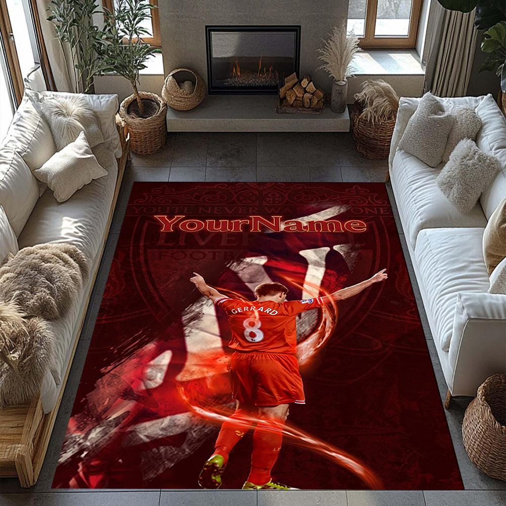 Liverpool Customized Name Floor Mat Perfect for Entryway Decorate room Outdoor Foyer Antislip Carpet Office home decor