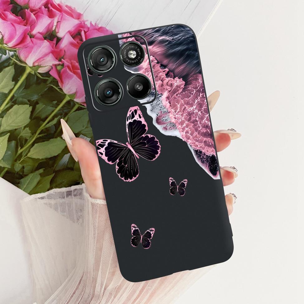 For Moto G57 Power 5G Case Cover Fashion Butterfly Cute Cool Painted Soft Phone Casing For Motorola Moto G57 Power 5G Bumper