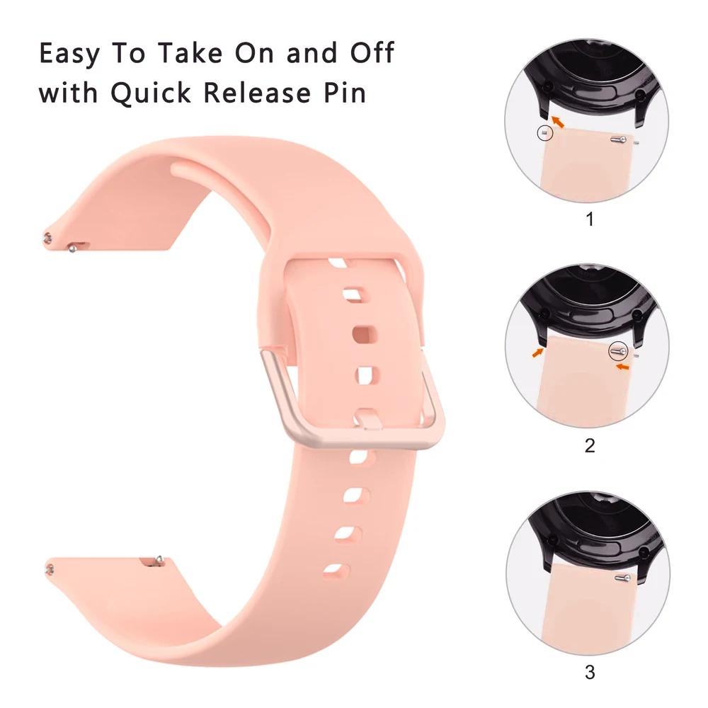 Для Mi Watch 22 мм Ремешок/Xiaomi Watch color2 S1 Pro S2 46 мм/42 мм S3 S4 Спортивный Ремешок Для Redmi Watch 5 Active Силиконовый Браслет