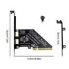 PCIe X16 To SFF 8611&8612 Adapter Card PCIe 4.0 X4 To Oculink Adapter PCle4.0 PCIe X1 SSD To U.2 OCUlink SFF-8612 Adapter Card