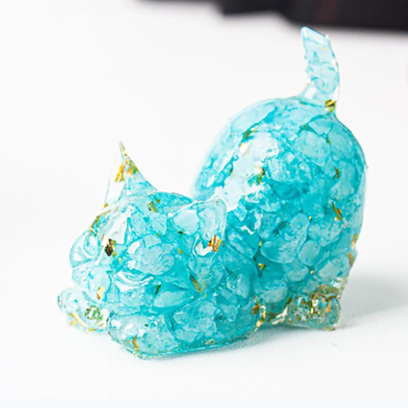 Кошка Традиционное Настольное Украшение Домашние Аксессуары Чайный Питомец Коллекция Скульптура Ремесла