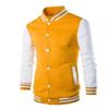 Jacket European Men's Casual Men's Stand Collar Baseball Jacket