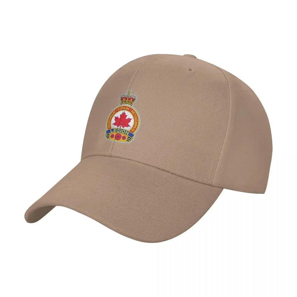 New THE ROYAL CANADIAN LEGION Baseball Cap Luxury Brand Sunscreen Wild Ball Hat Womens Hats Unisexs