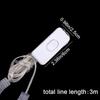 1Pc 3M Plug Extender Wire With Switch Eu/Us Plug For Led String Light Wedding Christmas Decor Led Garland Lights