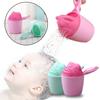 Bathroom Children Baby Shower Shampoo Rinse Cup Cartoon Bear Hair Washing Spoon