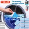 4pcs Washing Machine Cleaner Effervescent Tablets Fungus Remover Deodorant