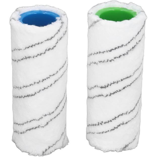 Сменный щеточный валик, Микрофибра Эффективный Моющийся Валик для очистки твердых полов Низкий уровень шума для Karcher FC3 FC3D FC5 FC5D FC7