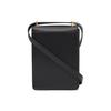 Burberry Robin TB Logo Leather Adjustable Shoulder Bag Women Shoulder Bag Black 80330421