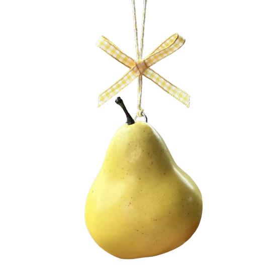 Fruit Car Pendants Artificial Foam Fruits Rear Mirror Car Charm Christmas Tree Hanging Ornaments for Auto Accessory Xmas Decor