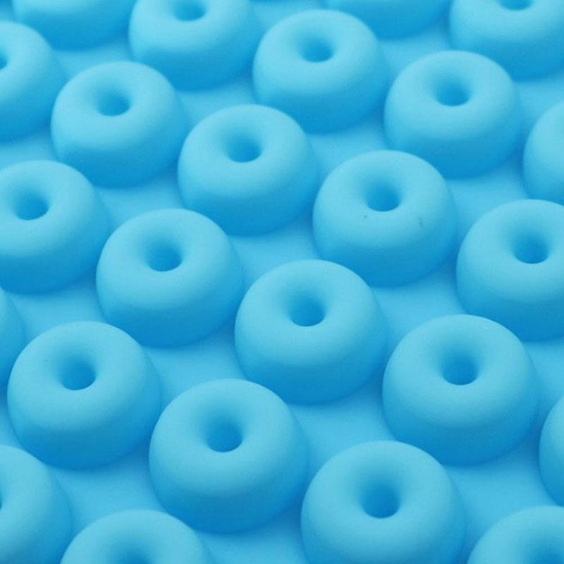 Силиконовая форма для шоколадных пончиков на 48 ячеек, инструмент для выпечки