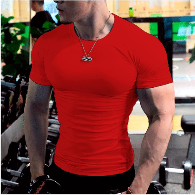 Youth 2024 Summer New Sports Casual Short-sleeved Trendy Fashion Men's T-shirt Tops