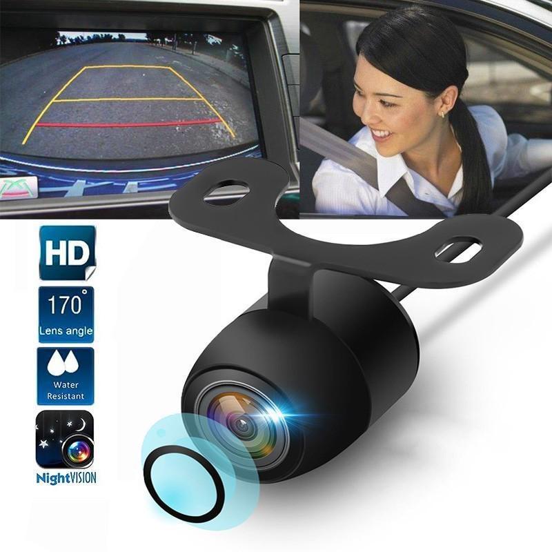 Car Rear View Camera HD Night Vision 170° Wide Angle Reverse Parking Camera Waterproof CCD LED Auto Backup Monitor Universal