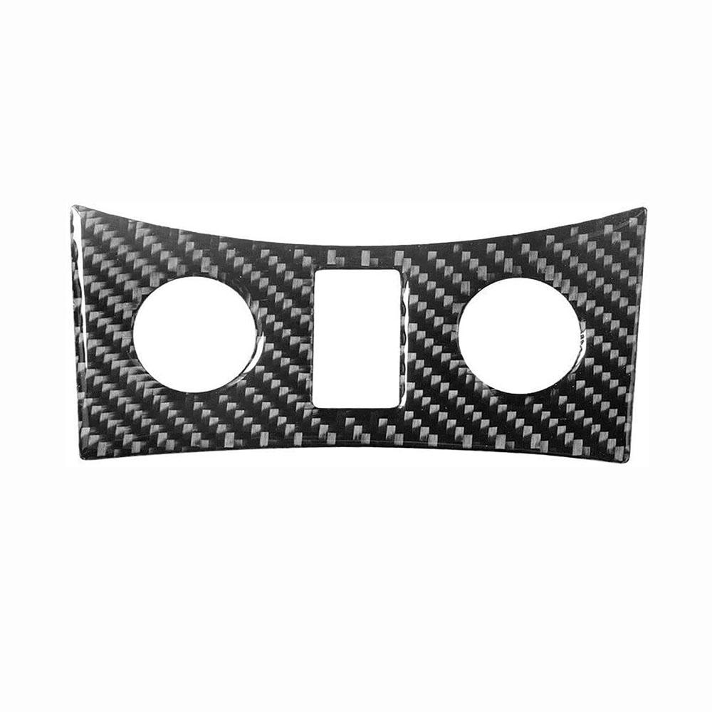 Carbon Fiber Interior Seat Heated Button Cover Trim For Infiniti G37 Sedan 10-13