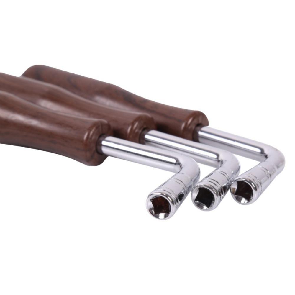 Профессиональный рычаг для настройки гучжэнга L-образной формы, рычаг для настройки пианино, настроечный молоток, гаечный ключ с пластиковой ручкой