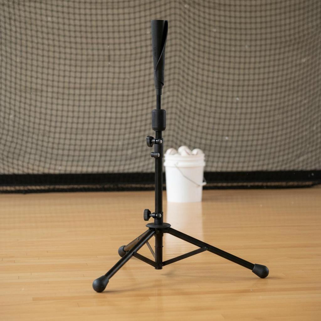 Tripod Batting Tee Carrying Bag Included Sports Training Gear for Young Athletes