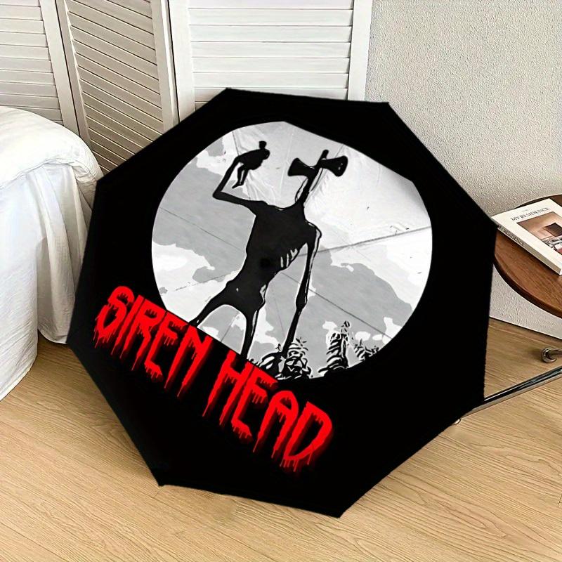 1pc Siren Head Themed Umbrella for Men & Women, Valentine's Day Christmas Decorative Umbrell144