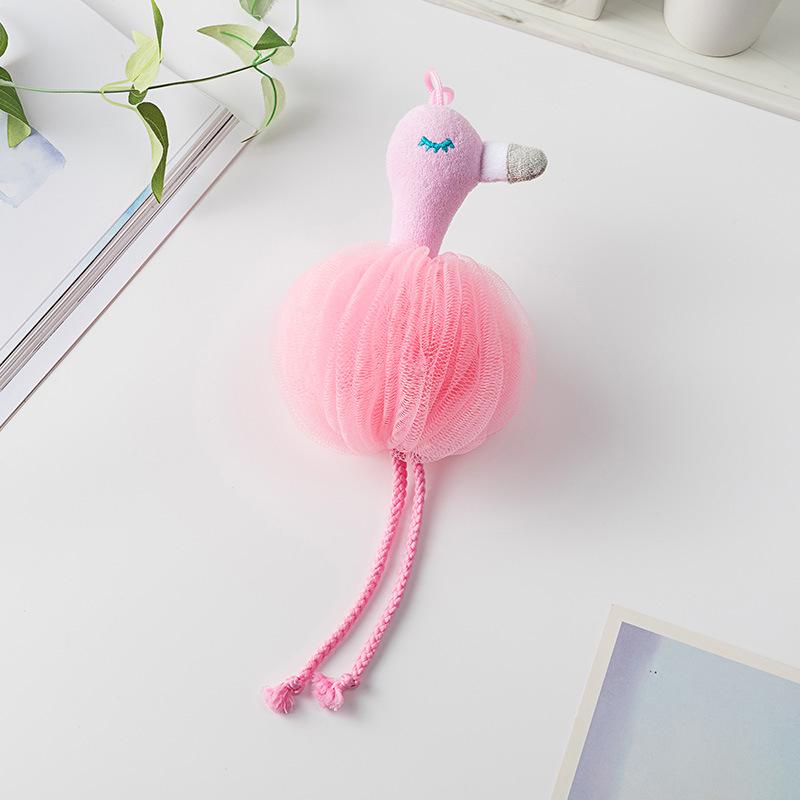 Children's Super Soft Bath Loofah - Unicorn & Flamingo Designs, Durable & Gentle Scrubber.