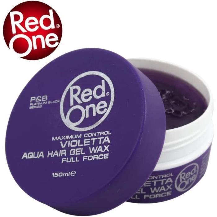 Cire coiffante - Red One Violetta - 150 ml - Lot de 2 - Sans parabène