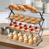 Stainless Steel Baking Cooling Tray Wire Grid Barbecue Shelf High Quality Grid Holder  Oven Use