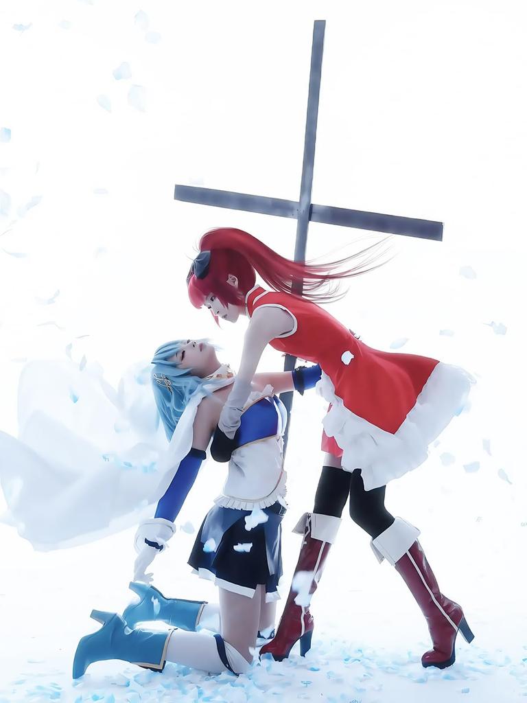 NOKIJP Sayaka Miki Cosplay Costume, Puella Magi Madoka Magica