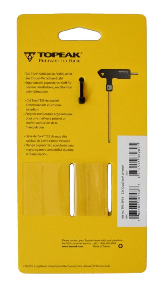 TOPEAK T25 Duo Torx Wrench