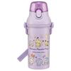 Skater Plastic Water Bottle 480ml One Push Antibacterial Child Friendly Lightweight Antibacterial Treatment Made In Japan Pokemon Poke Piece 24 Boys