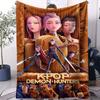 Bestseller KPop Devil Hunter  Blanket Small Cover Blanket Multifunctional Soft And Comfortable Suitable For Living Rooms Sofas