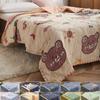 Spring Summer Thin Quilt Soft Skin-friendly Cotton Blanket Comforter Print Quilted Quilts Children Bed Double Bed Home Decor