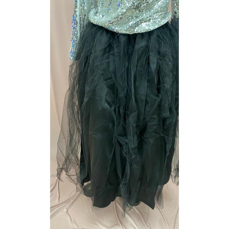 Женское летнее сетчатое длинное платье с рыбьим хвостом, повседневные платья