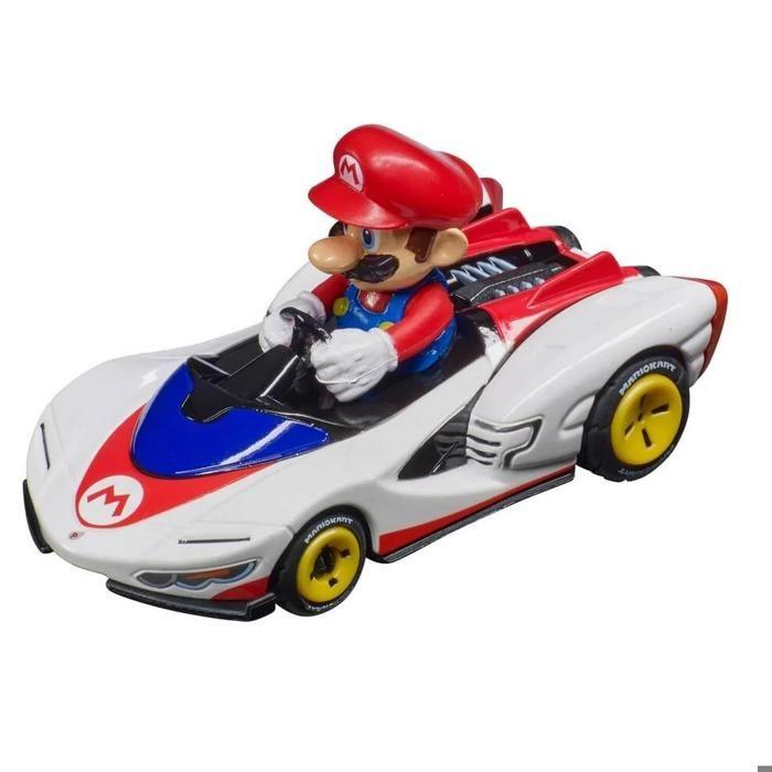 Circuit électrique Mario Kart P-Wing de Carrera GO!!! - Jouet de course pour enfant de 6 ans et plus