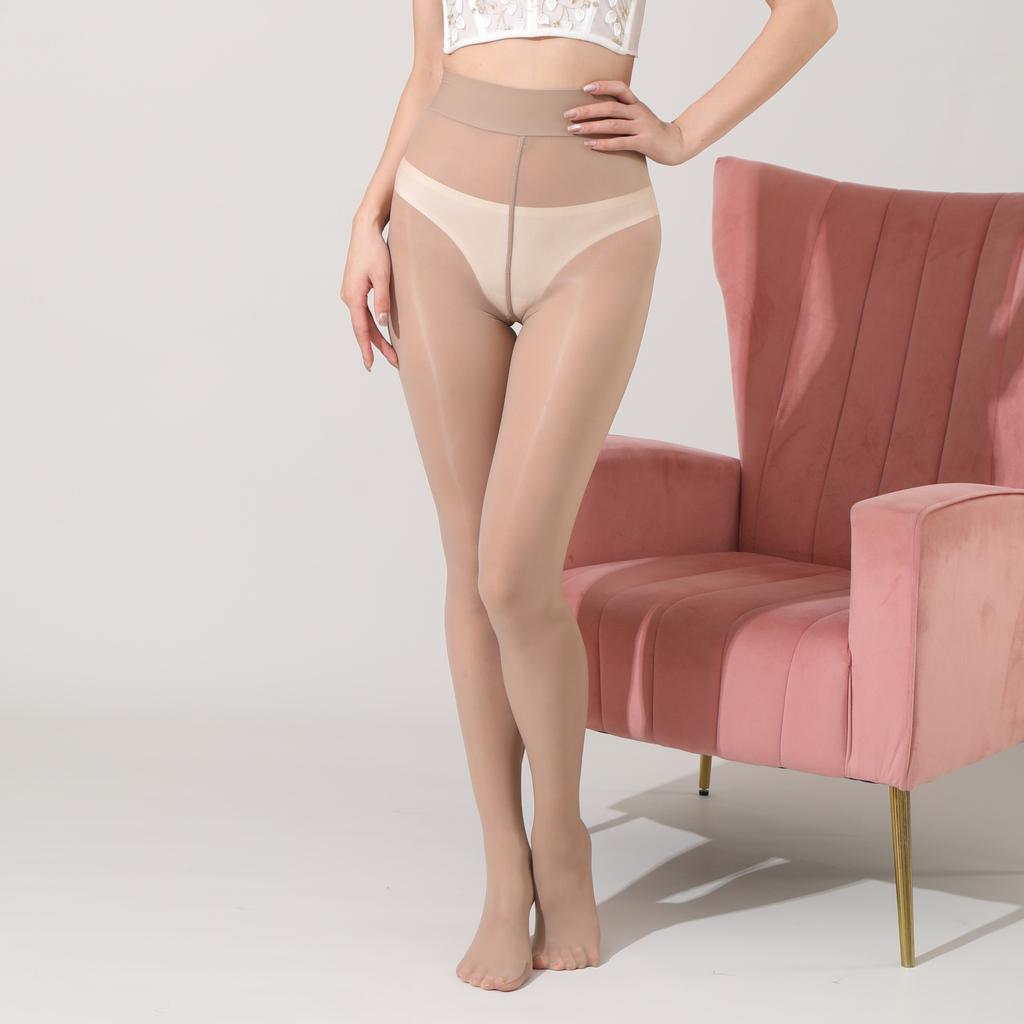 Плюс Большой Размер 175кг Колготки с Лошадиным Жиром 8D Черный Шелк Гладкие Блестящие Колготки Защита от Затяжек Высококачественные Колготки Женские Бодистокинги