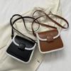 Personalized Lamb Wool Stitching Simple Women's Bag Fashion Casual Crossbody Single Shoulder Small Square Bag