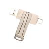 Двух-интерфейсный корпус флеш-накопителя USB-C и Android для мобильных устройств и компьютера