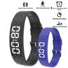 LED Digital Fitness Tracker 8Sets Alarm Settings Vibrating Alarm Bracelet for Students