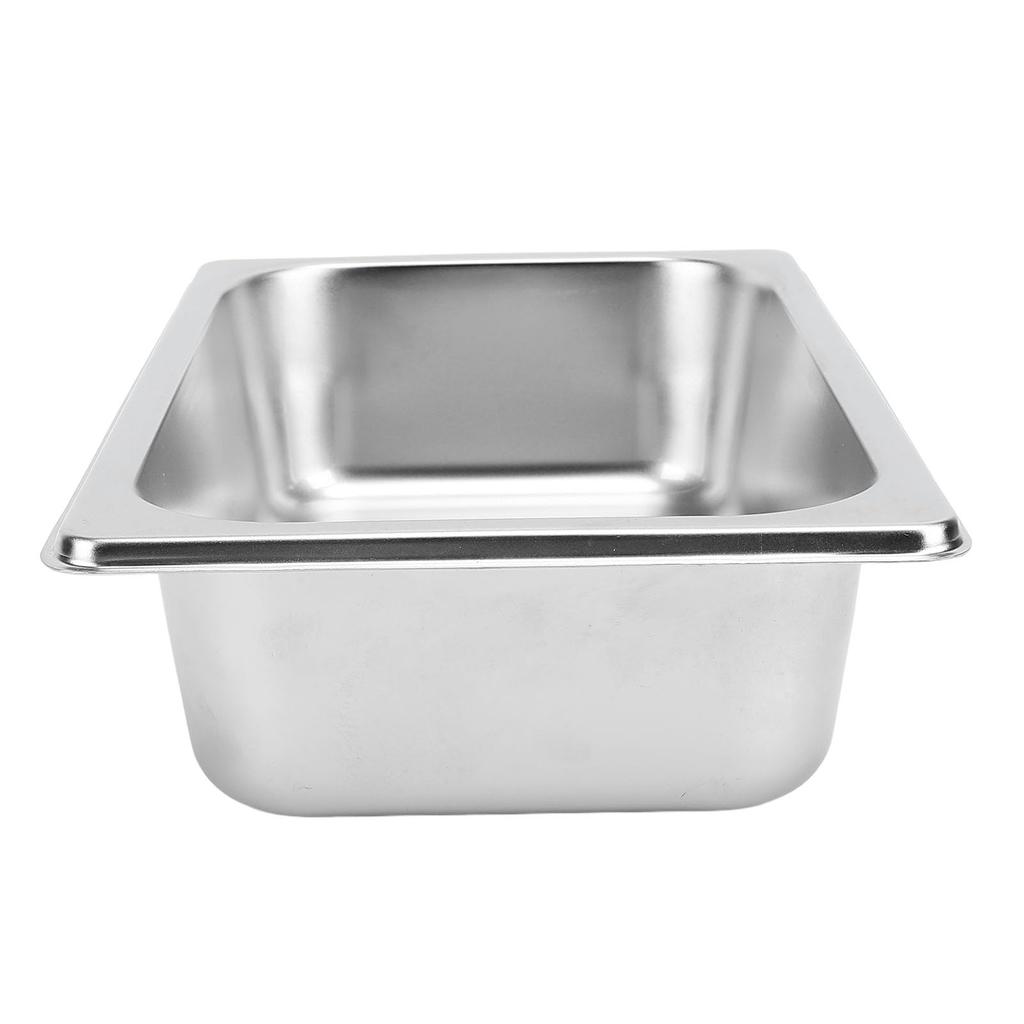 RV 304 Stainless Steel Sink, Rectangular Hand Wash Sink for Kitchen, Boat, Caravan, or Yacht, with 40mm Drain (Polished Drawing GR-1465)