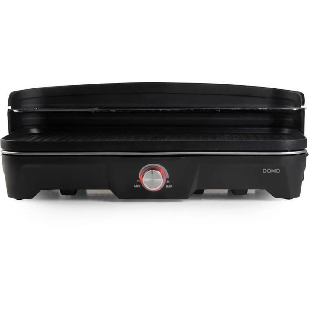 Barbecue électrique DOMO - Grill de table DO9260G - Surface de cuison 50 x 25cm - 2200W