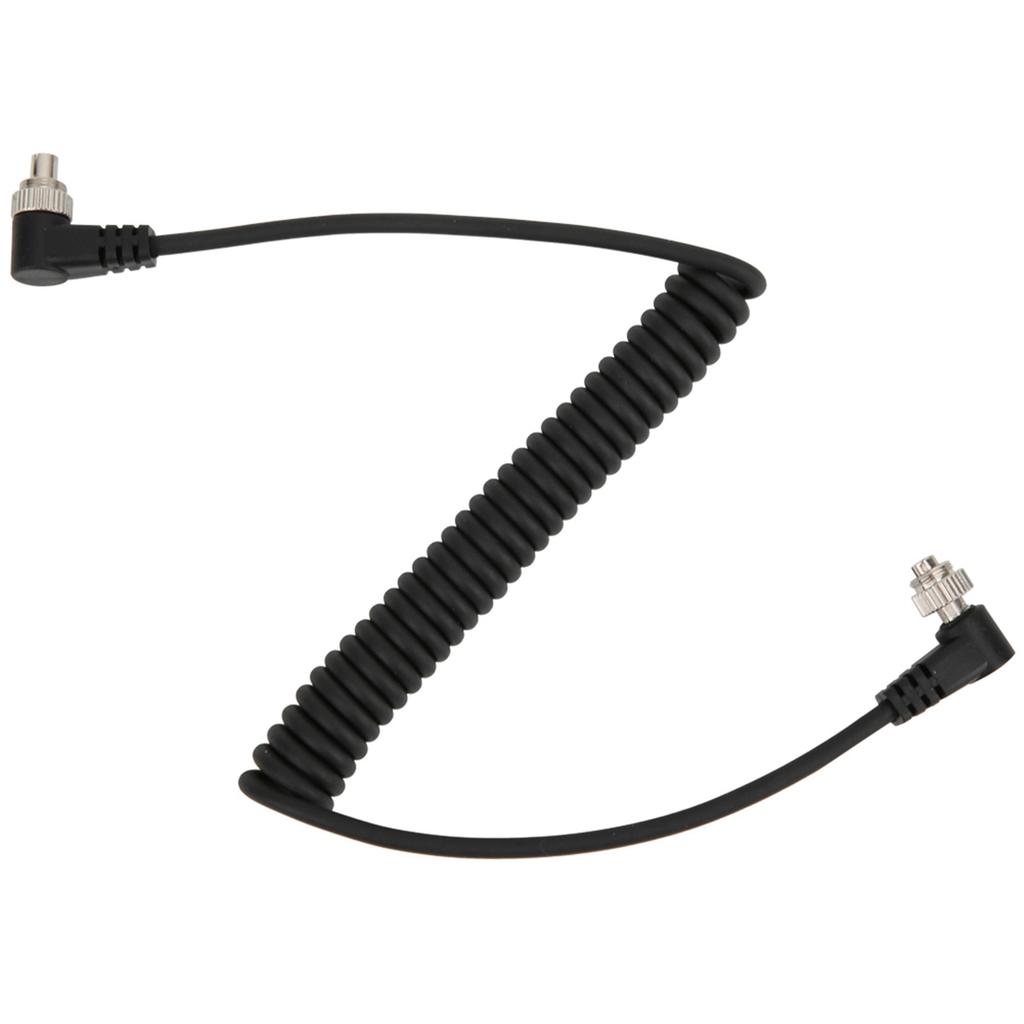 100cm Male to Male Flash PC Sync Cable with Screw Lock for Canon   Nikon Camera and Flash Light Connection Cable