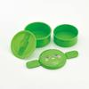Skater Bento Box 500ml Round Rice Ball Case Antibacterial Made in Japan Gachapin 2-Tier ONWR1AG-A
