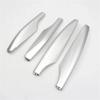 4x Заглушка торца рейлинга багажника на крышу для Nissan Patrol Y62 2010-2018 Серебристая