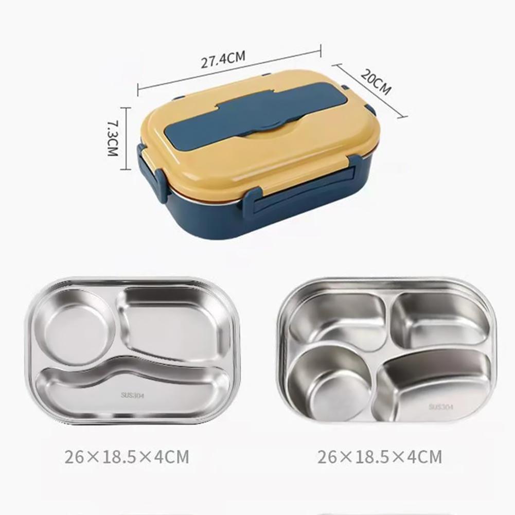 Портативный изолированный ланч-бокс большой емкости, противопротечный, для использования на открытом воздухе