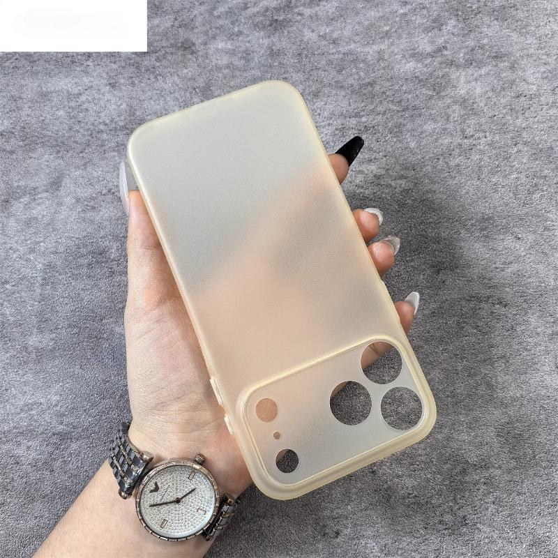 Ультратонкий матовый чехол для телефона 0,3 мм для iPhone 17 Pro Max 17 Air Полупрозрачная матовая мягкая PP-накладка для iPhone 17Pro