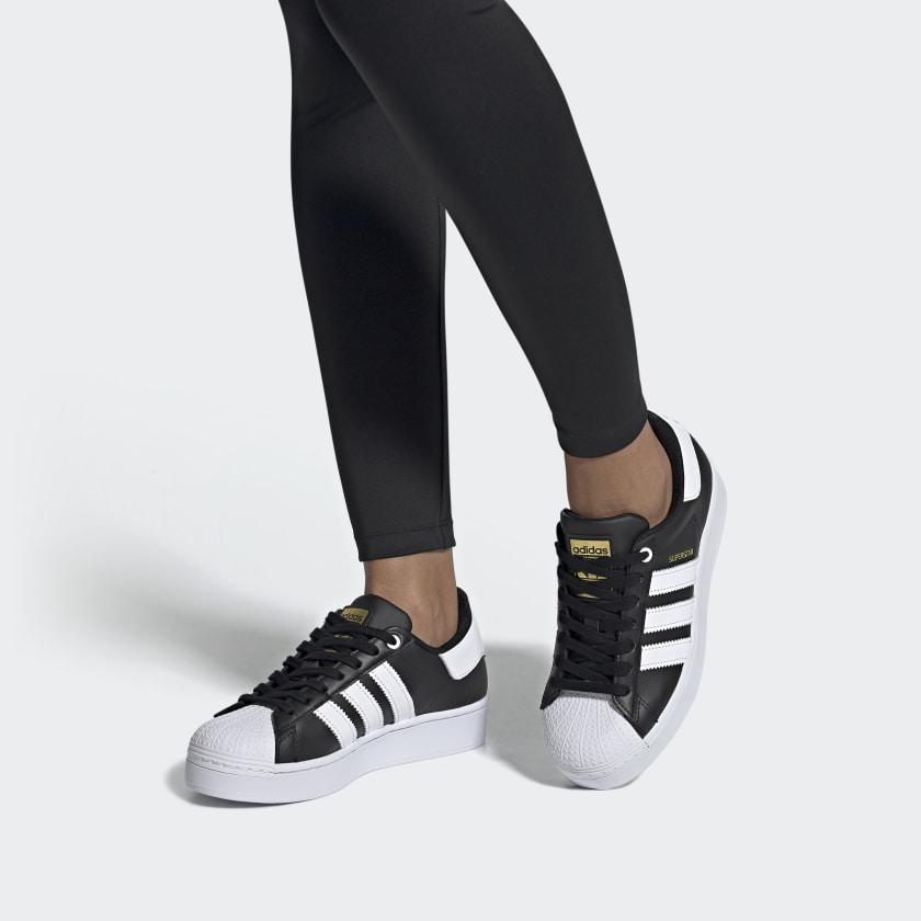 Adidas Женские Superstar Bold 'Core Black' Женские FV3335