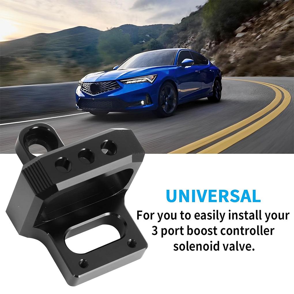 Universal Solenoid Valve Mount Holder Bracket 3 Port for Mac AEM Boost Controller For 94-01 Acura Integra For 92-95 Honda Civic