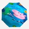 George's Dinosaur Adventure: Peppa Pig's Automatic Folding Umbrella - 8-Bone Iron Frame, Portable Design for Outdoor Fun and Festive Gifts01