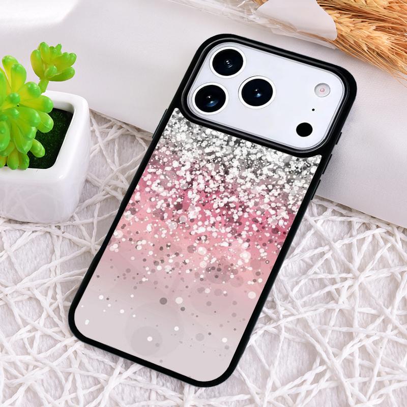 Чехол для телефона с блестками цвета мяты, противоударный, для iPhone 17 Air 16e 15 11 12 14 13 Pro Max, Cover Coque