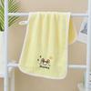 1 шт., детское полотенце для лица, безопасное, мягкое, впитывающее воду, коралловый бархат, не вредит коже, бытовые подвесные полотенца, детский носовой платок с рисунком