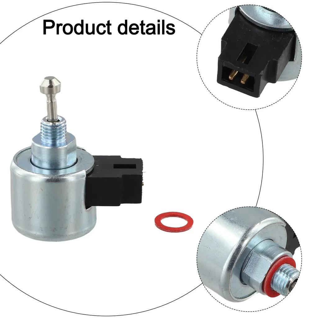 AM134099 Solenoid Valve for Reliable Engine Performance Compatible with 107H 125 135 145 L111 L118 L120 L2048 2548