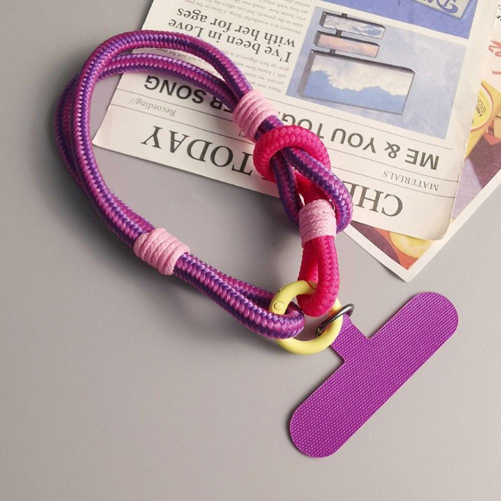 Съемный брелок для мобильного телефона, плетеный ремешок для мобильного телефона, ремешок для подвесного кольца, шнур, ремешок на запястье